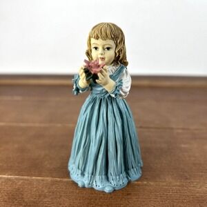 Maud Humphrey Bogart In The Orchard H1373 Vintage Victorian Figurine, 1989